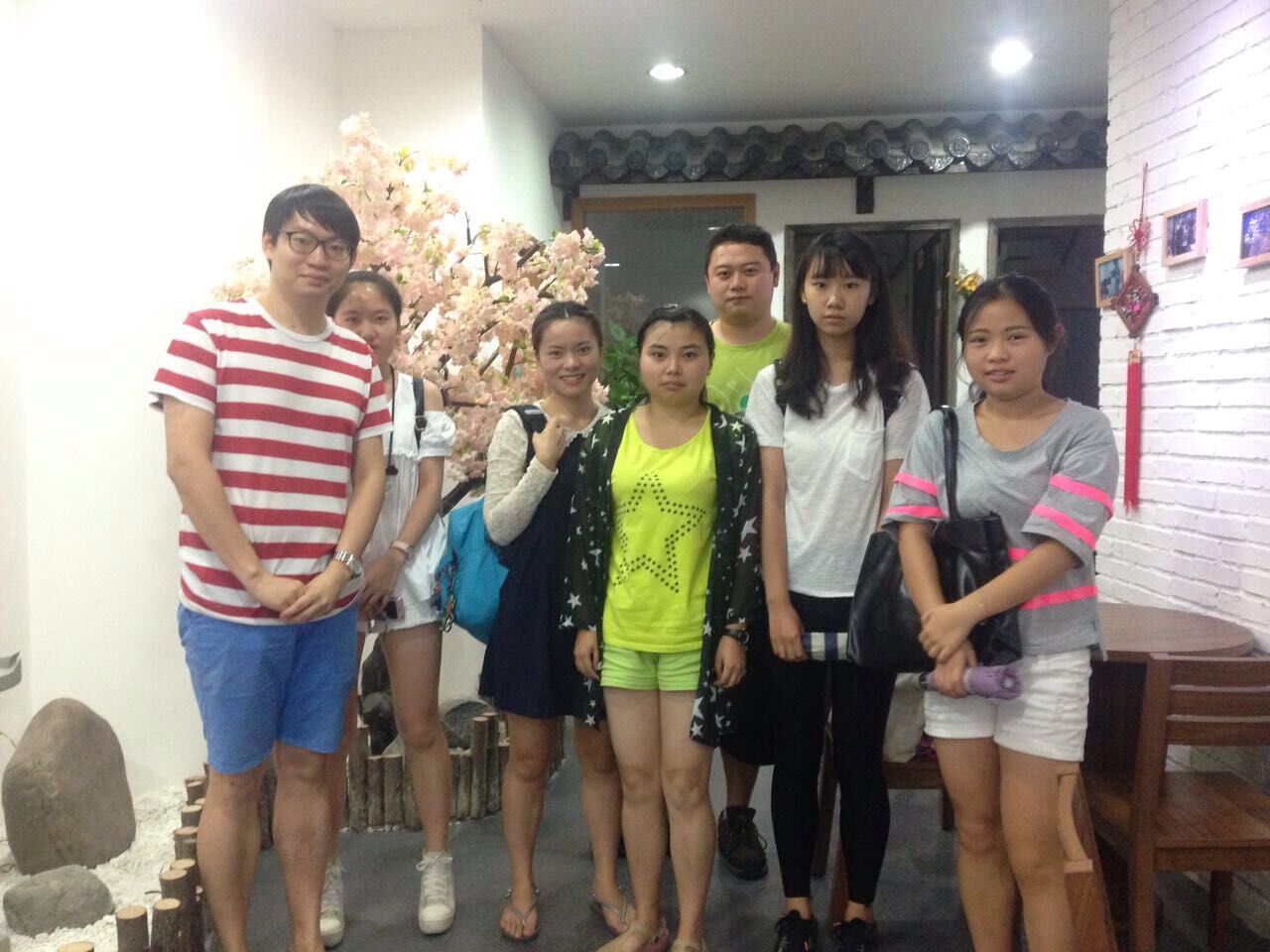 2015韓語初級班畢業(yè)照