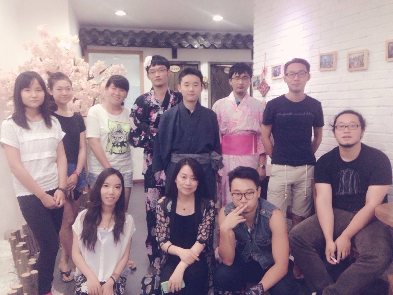 日語中級班畢業照