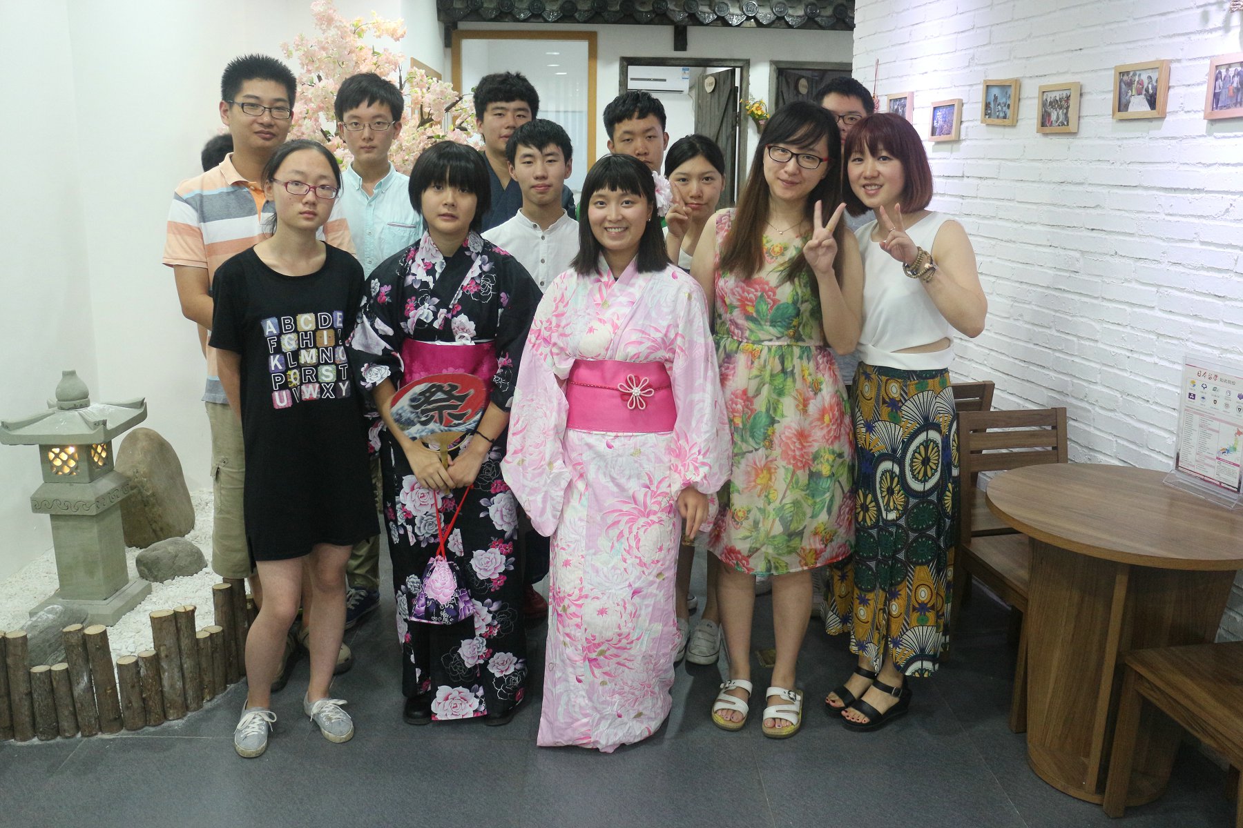 日語初級班畢業照