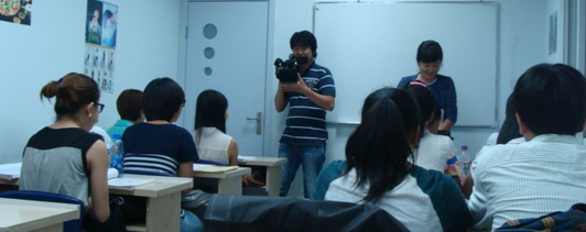 【法亞小語種】韓語班上課進行時--韓國電視臺專訪