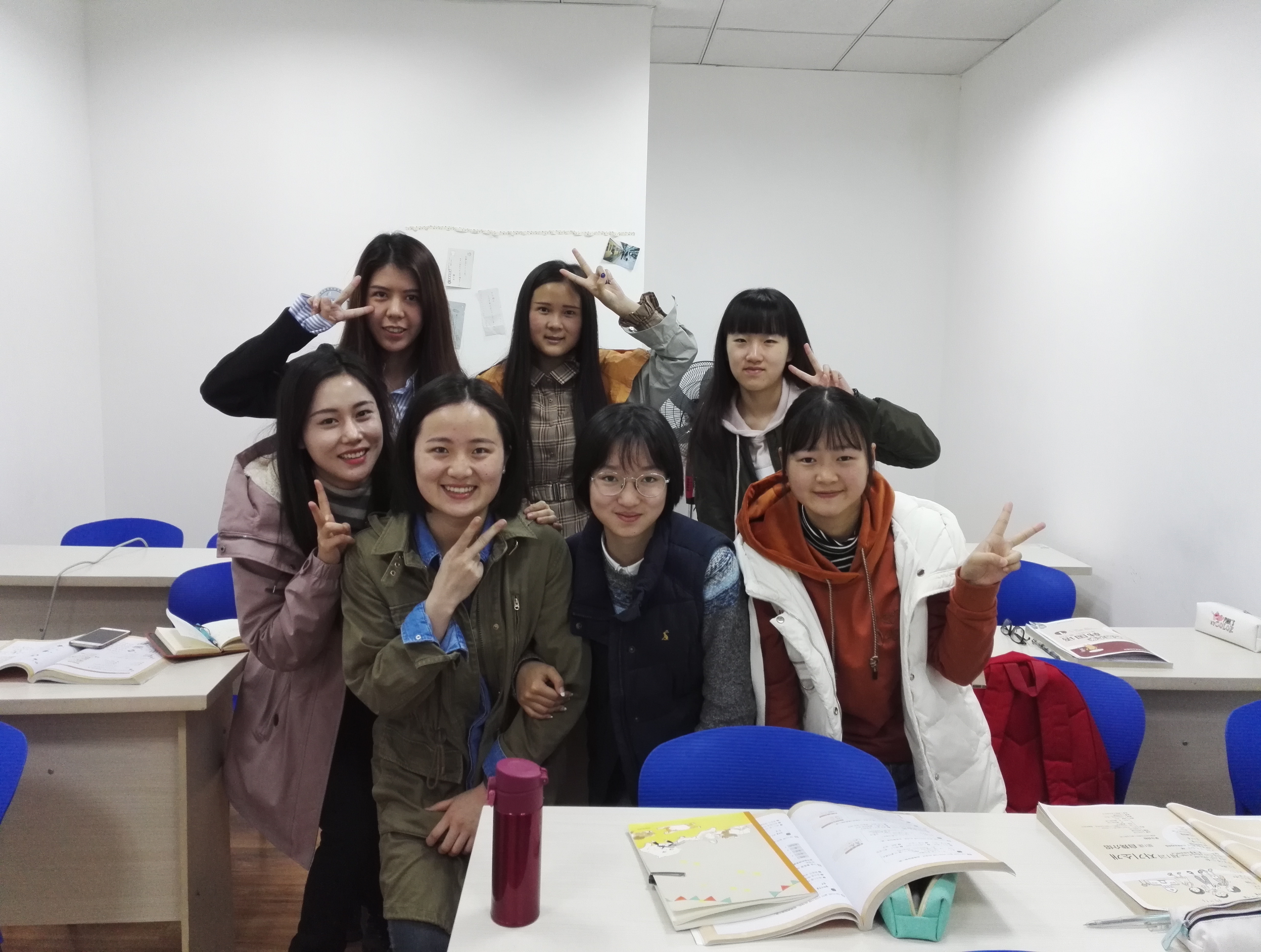 韓語初級班畢業照