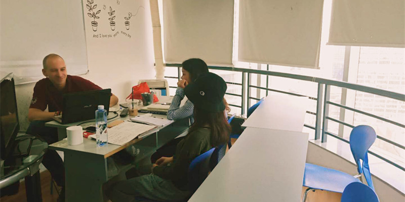 意大利語高級班（中教胡珍珍老師、外教Mateo）